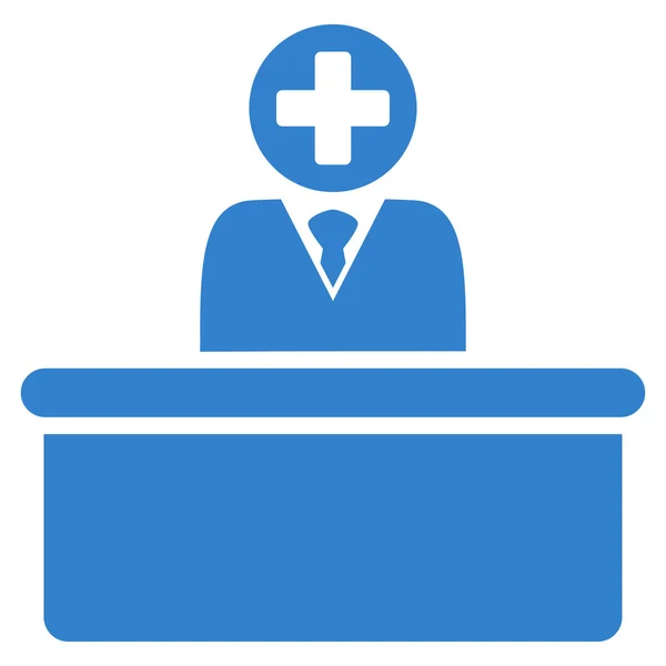 Zdravotní byrokrat ikona — Stockový vektor