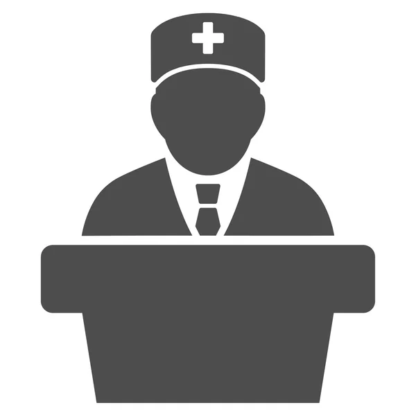 Icono Oficial de Salud — Vector de stock