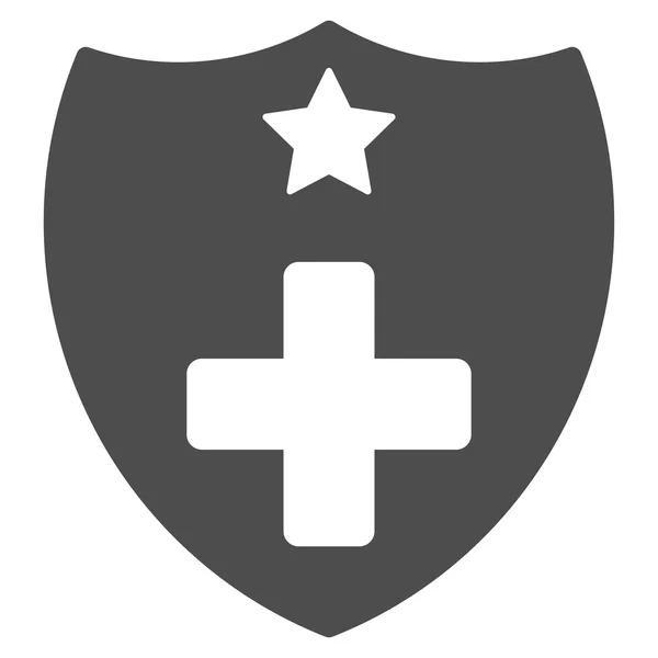 Icono de seguro médico — Vector de stock
