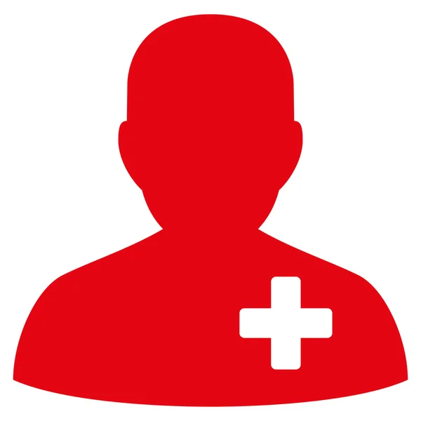Lékařské dobrovolníků ikona — Stockový vektor