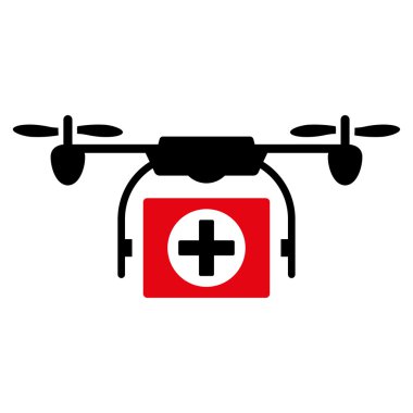 Tıbbi dron simgesi