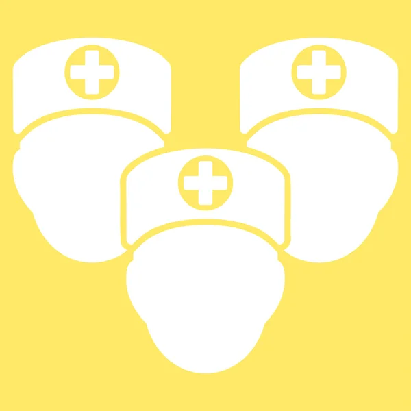 Medisch personeel pictogram — Stockfoto