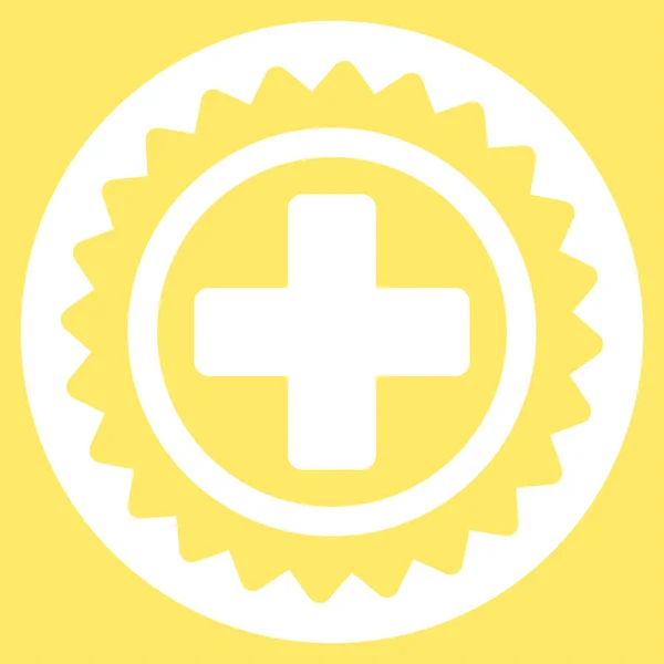 Medical Stamp Icon — Stock Photo, Image