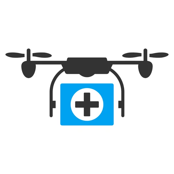 Orvosi Drone Icon — Stock Fotó