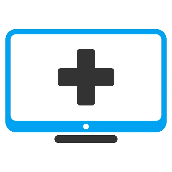 Medizinisches Monitor-Symbol — Stockfoto