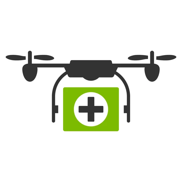 Icona Drone Medico — Foto Stock