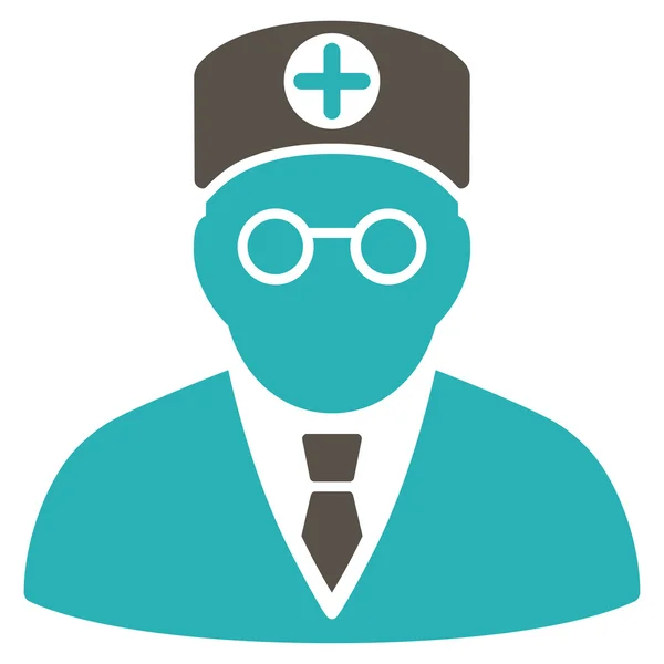 Head Physician Icon — Stock Photo, Image