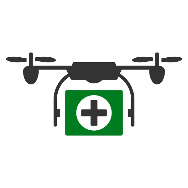 Icona Drone Medico — Foto Stock