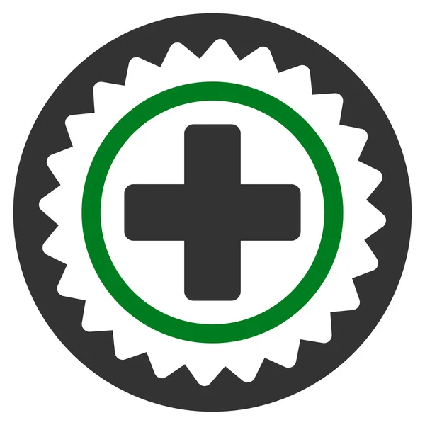 Medical Stamp Icon — Stock Photo, Image