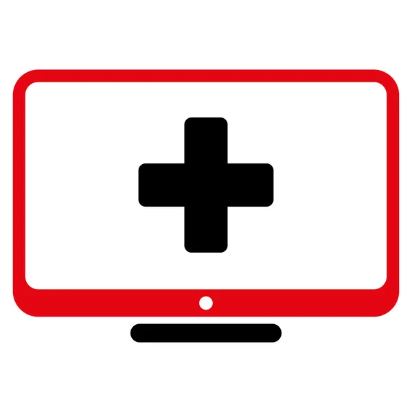 Medizinisches Monitor-Symbol — Stockfoto