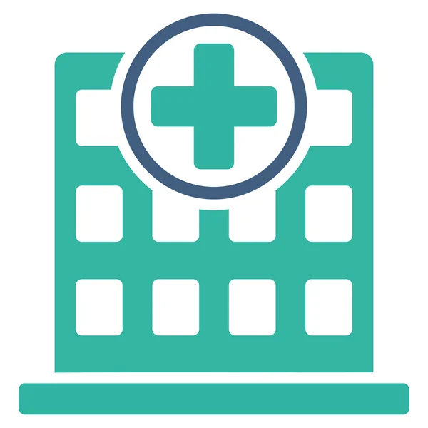 Clinic Building Icon — Stock Photo, Image