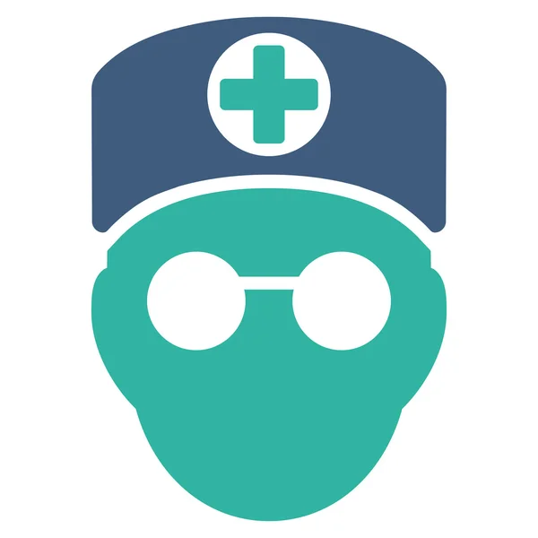 Doctor Head Icon — Stock Photo, Image