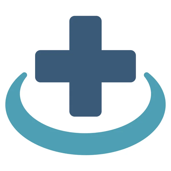 Ikona społeczności medycznej — Zdjęcie stockowe