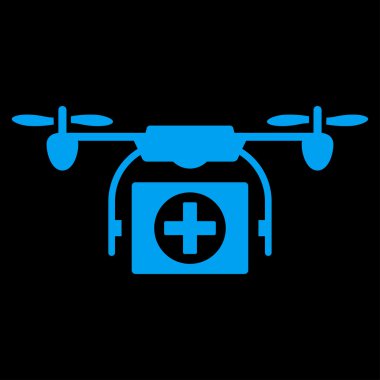 Tıbbi dron simgesi