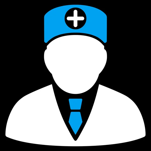 Head Physician Icon — Stock Vector