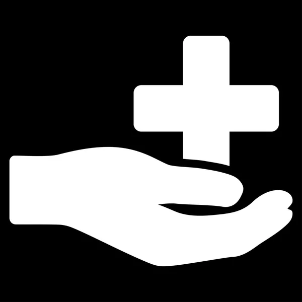 Hälso-och sjukvård Donation ikonen — Stock vektor