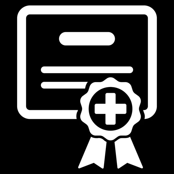 Medical Certificate Icon — Stock Vector