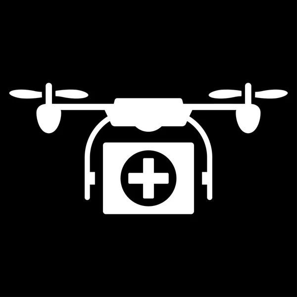 Medische Drone pictogram — Stockvector