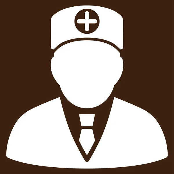 Главная икона врача — стоковый вектор