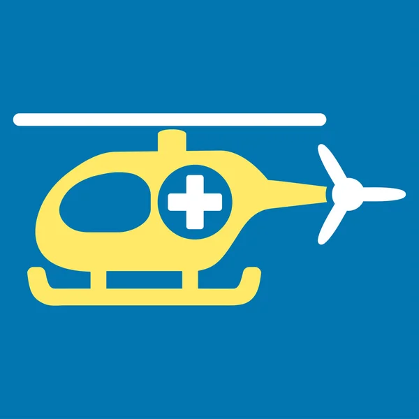 의료 헬기 아이콘 — 스톡 벡터