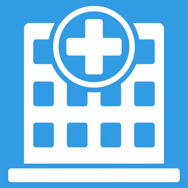 Clinic Building Icon — Stock Vector