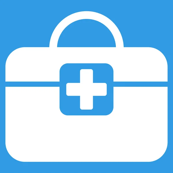 Icono kit médico — Vector de stock