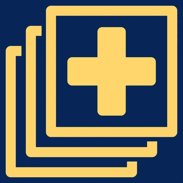 Medische Docs pictogram — Stockvector