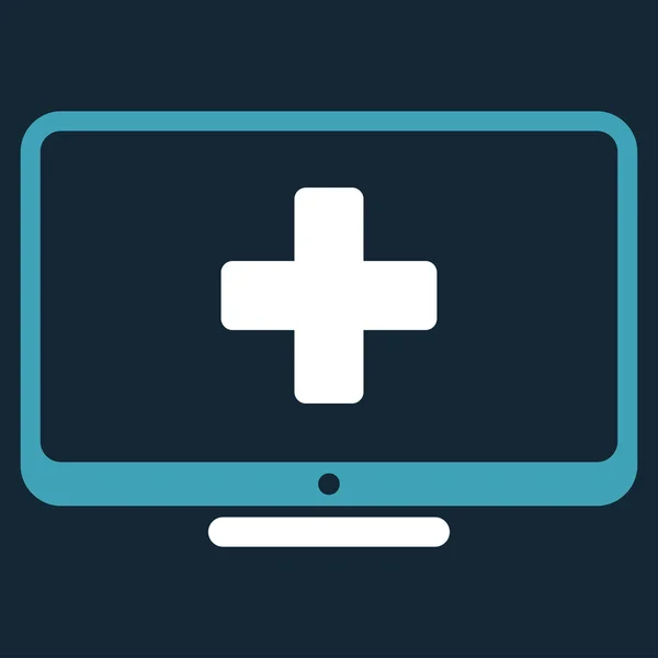 Medyczny Monitor ikona — Wektor stockowy