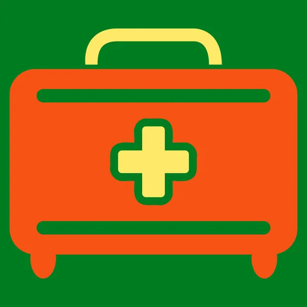 Medische Bagage pictogram — Stockvector