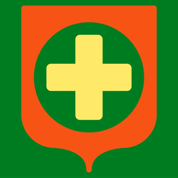 医疗盾牌图标 — 图库矢量图片