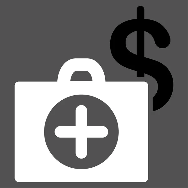 Icono de atención médica de pago — Archivo Imágenes Vectoriales
