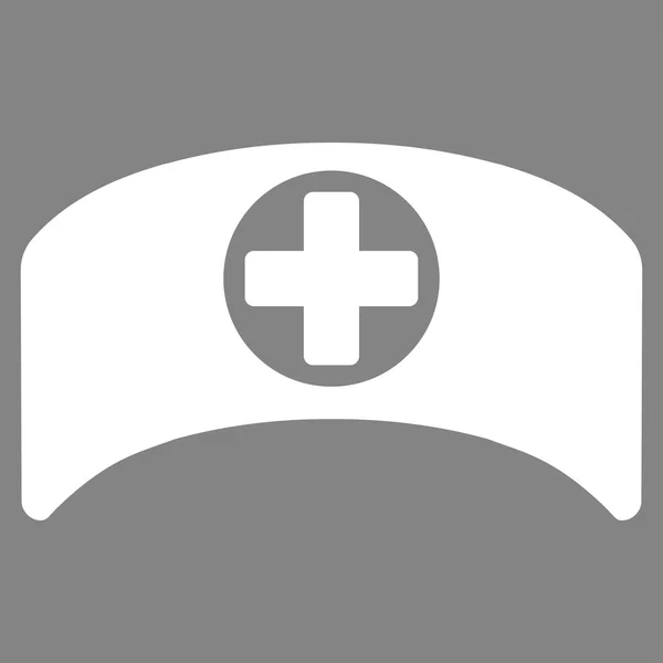 Doctor Cap Icono — Vector de stock