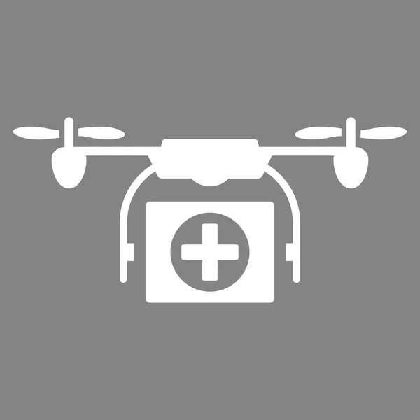 Icona Drone Medico — Vettoriale Stock