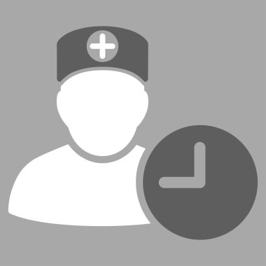 Doktor zamanlama simgesini