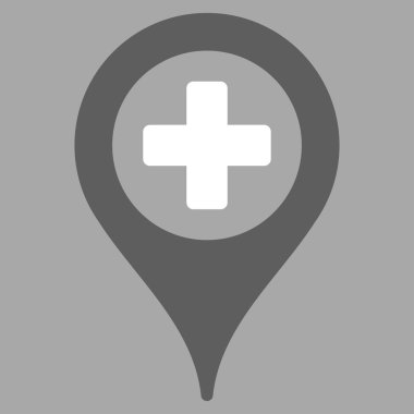 Hastane harita işaretçi simgesi