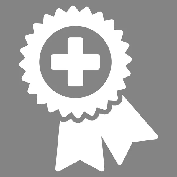 Icono de sello de calidad médica — Vector de stock
