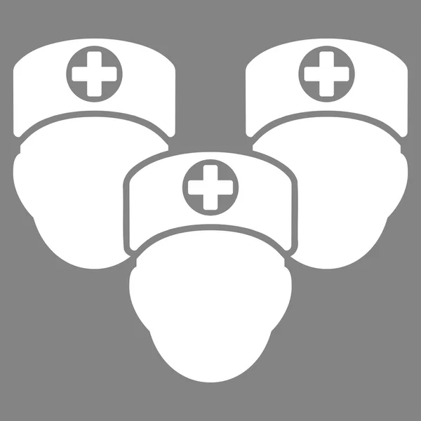 Icono del personal médico — Archivo Imágenes Vectoriales