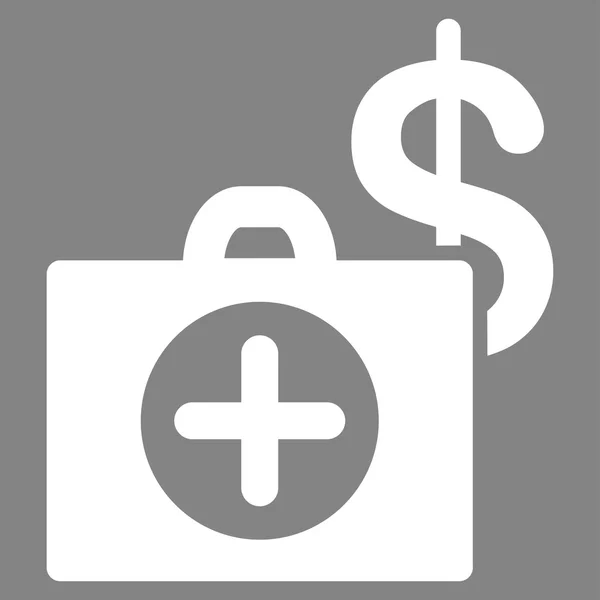 Betaling gezondheidszorg pictogram — Stockvector