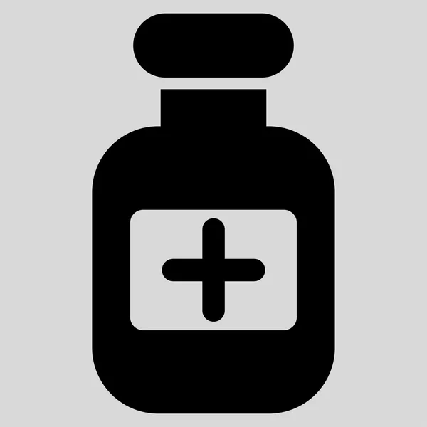 Ikona butelki z lekami — Wektor stockowy