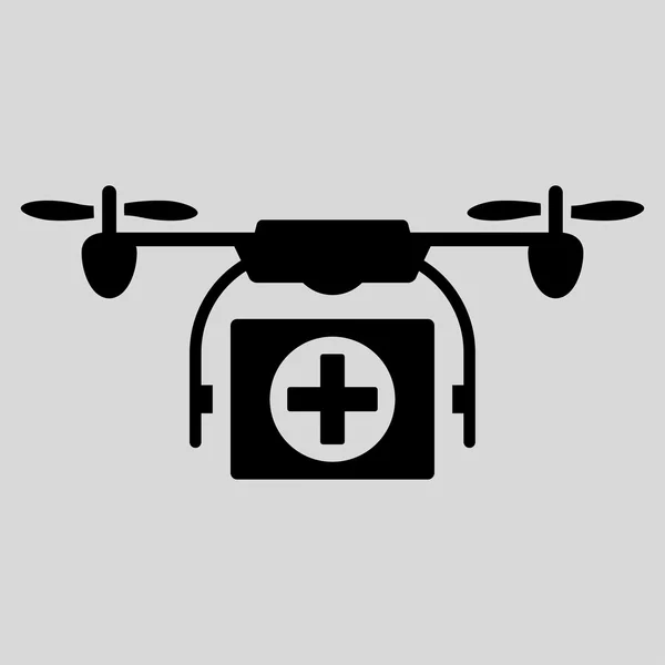 Icona Drone Medico — Vettoriale Stock