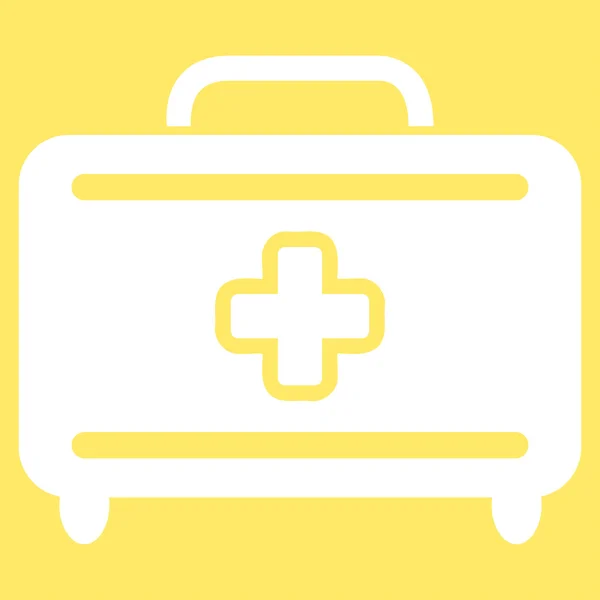 Medicinska bagage ikonen — Stock vektor