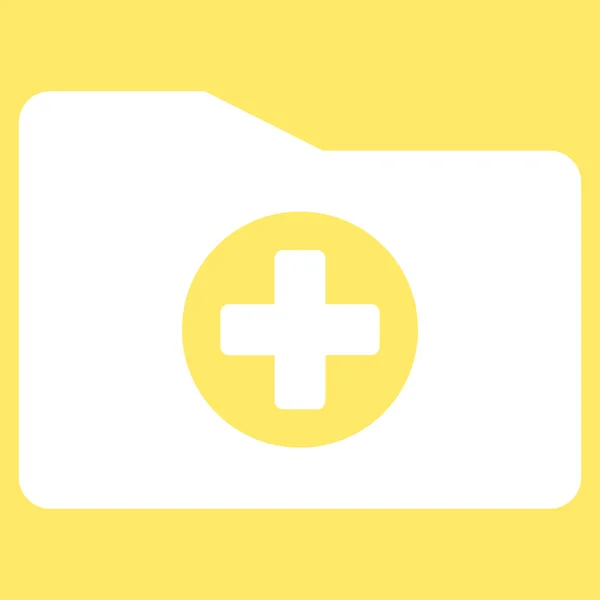 Medical Folder Icon — Stock Vector