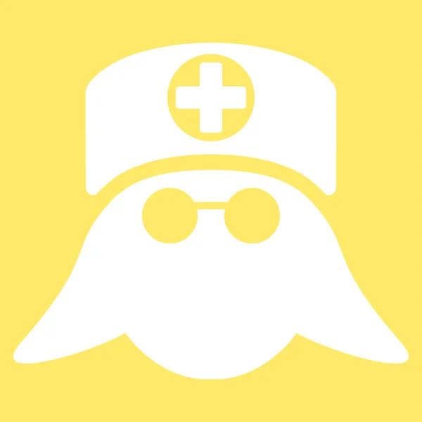 Icono de Jefe de Enfermera — Vector de stock