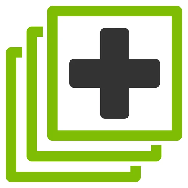 Medische Docs pictogram — Stockvector