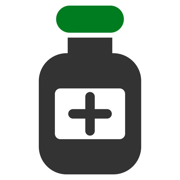 Εικονίδιο μπουκάλι ναρκωτικών — Διανυσματικό Αρχείο