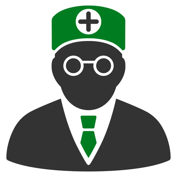 Head Physician Icon — Stock Vector