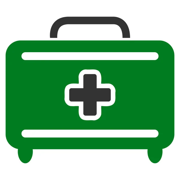 Ikona lékařské zavazadlo — Stockový vektor