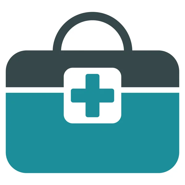 Ícone kit médico —  Vetores de Stock