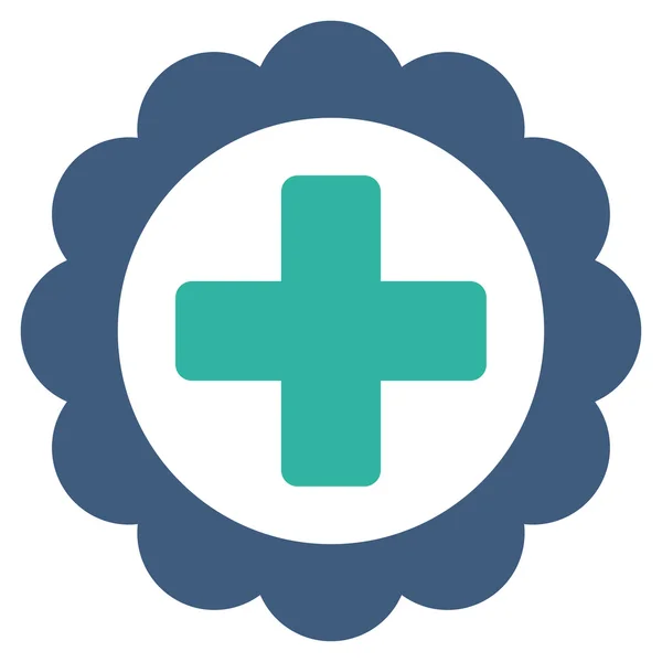 Medical Sticker Icon — Stock Vector