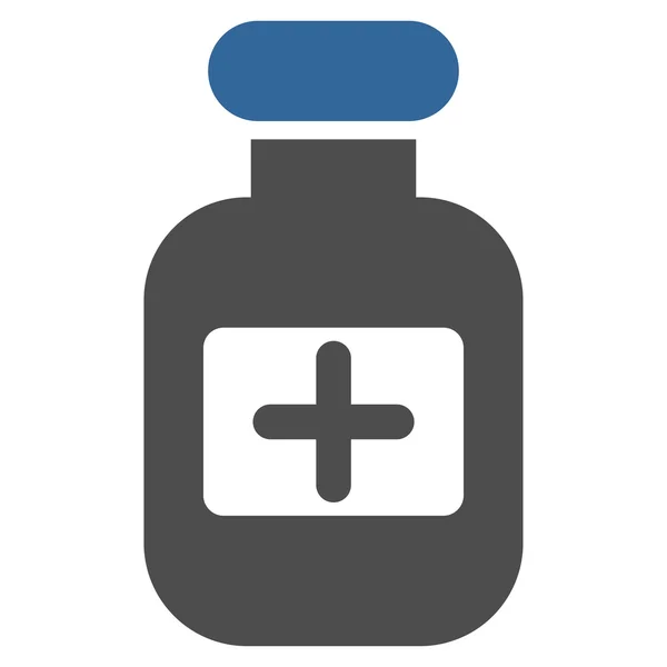 Drugsfles pictogram — Stockvector